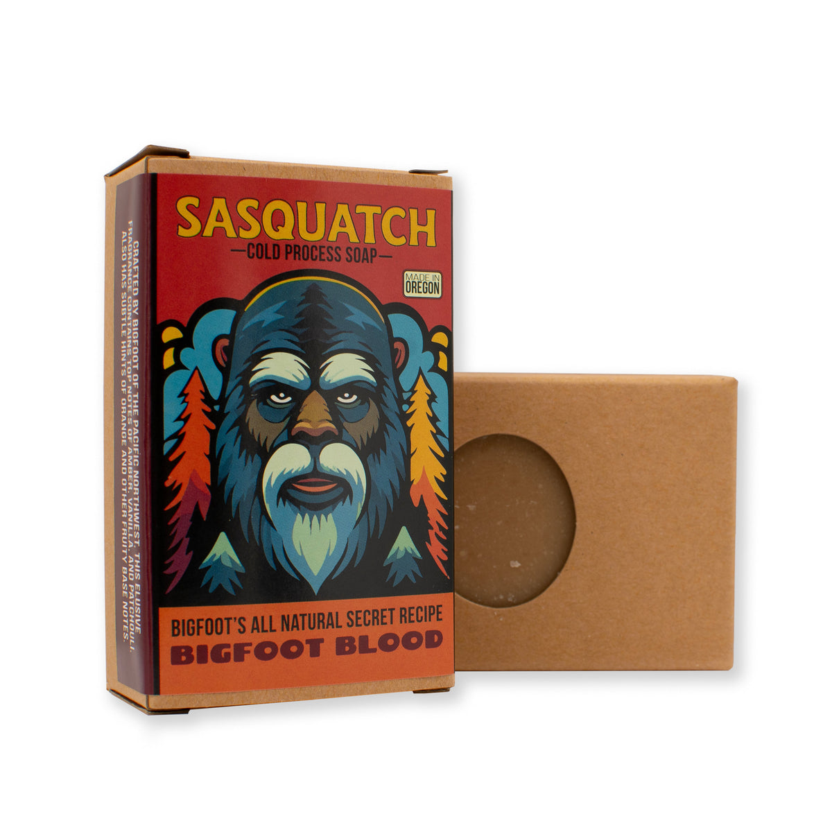 Bigfoot Blood | Natural Bigfoot Themed Soap