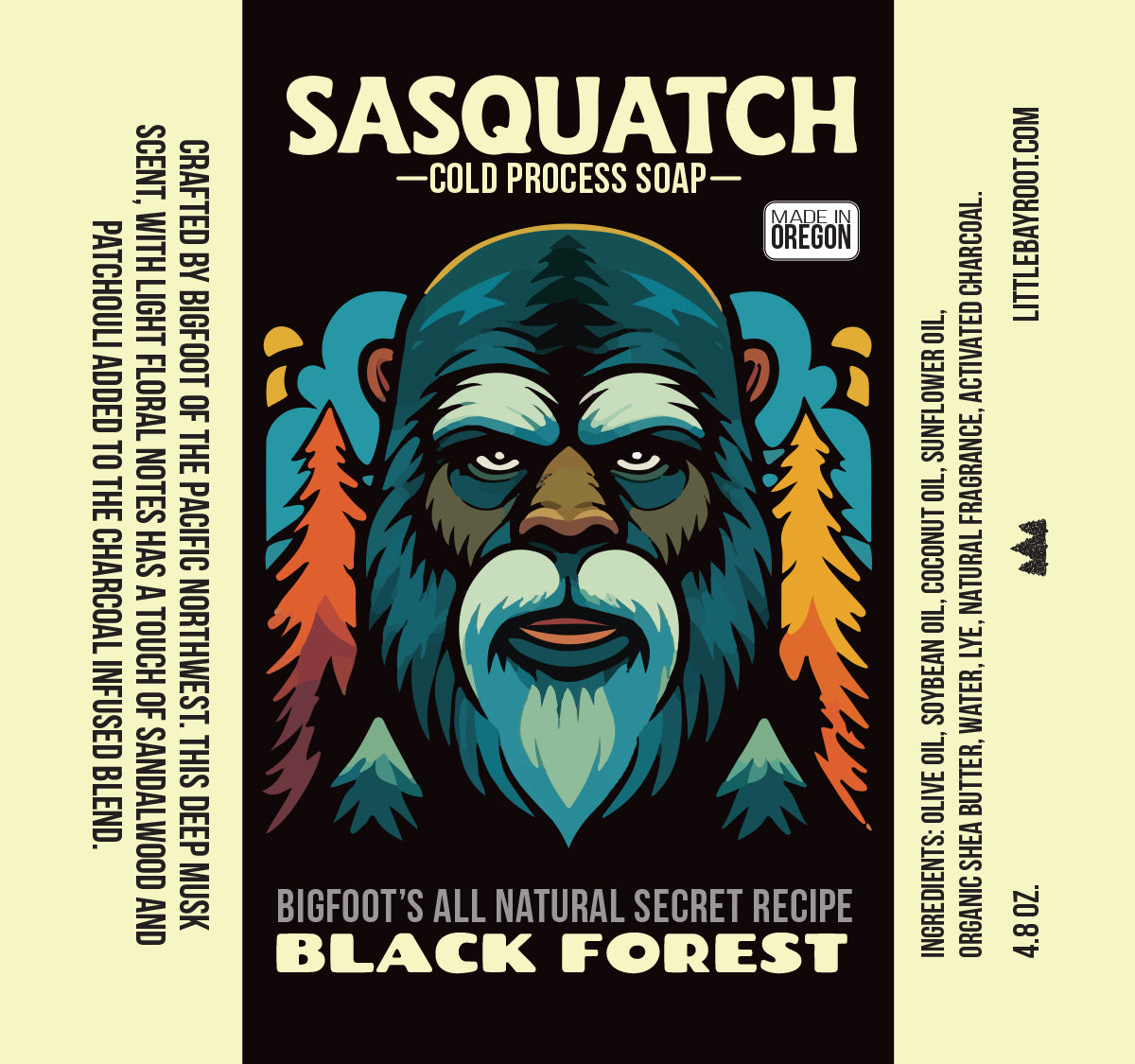 Black Forest | Natural Bigfoot Themed Soap