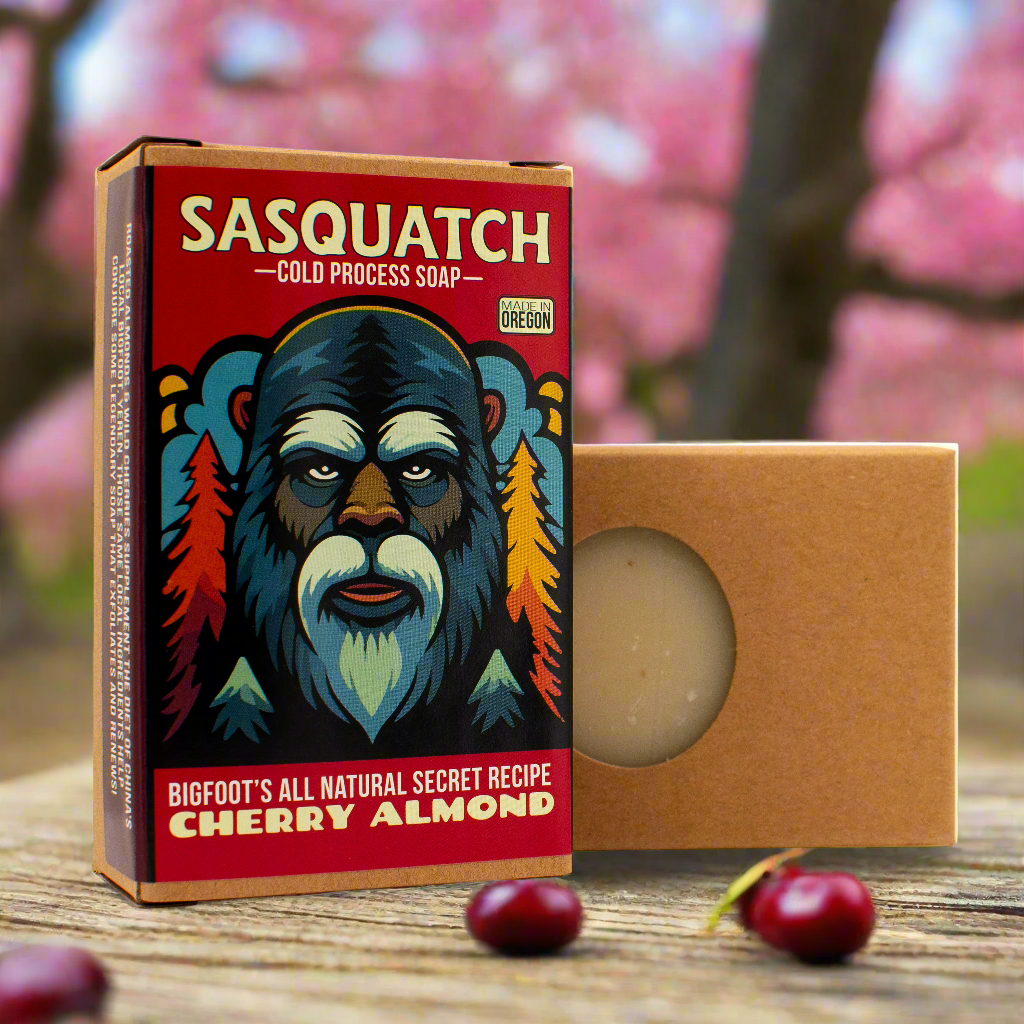 Cherry Almond | Natural Bigfoot Soap