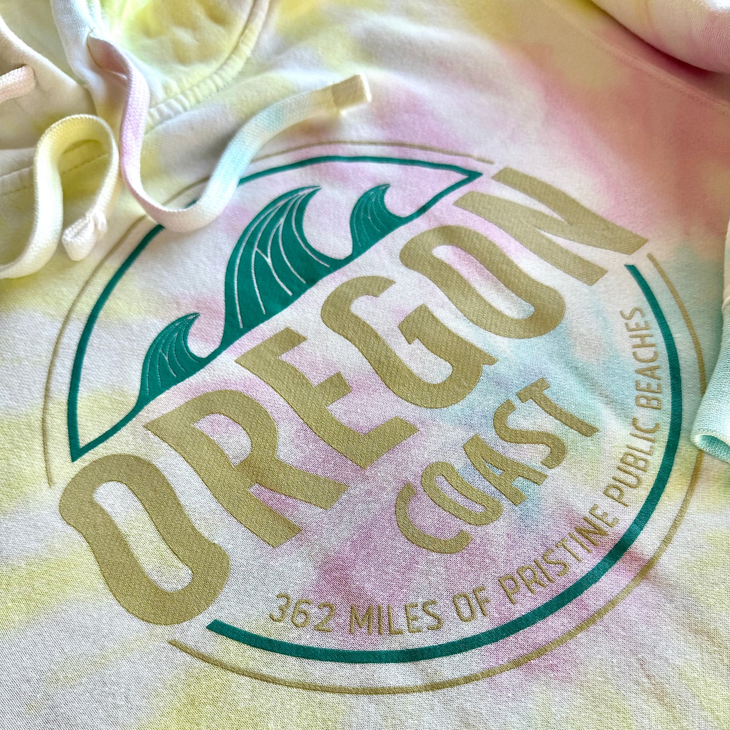 Oregon Coast Waves Unisex Pullover Hoodie