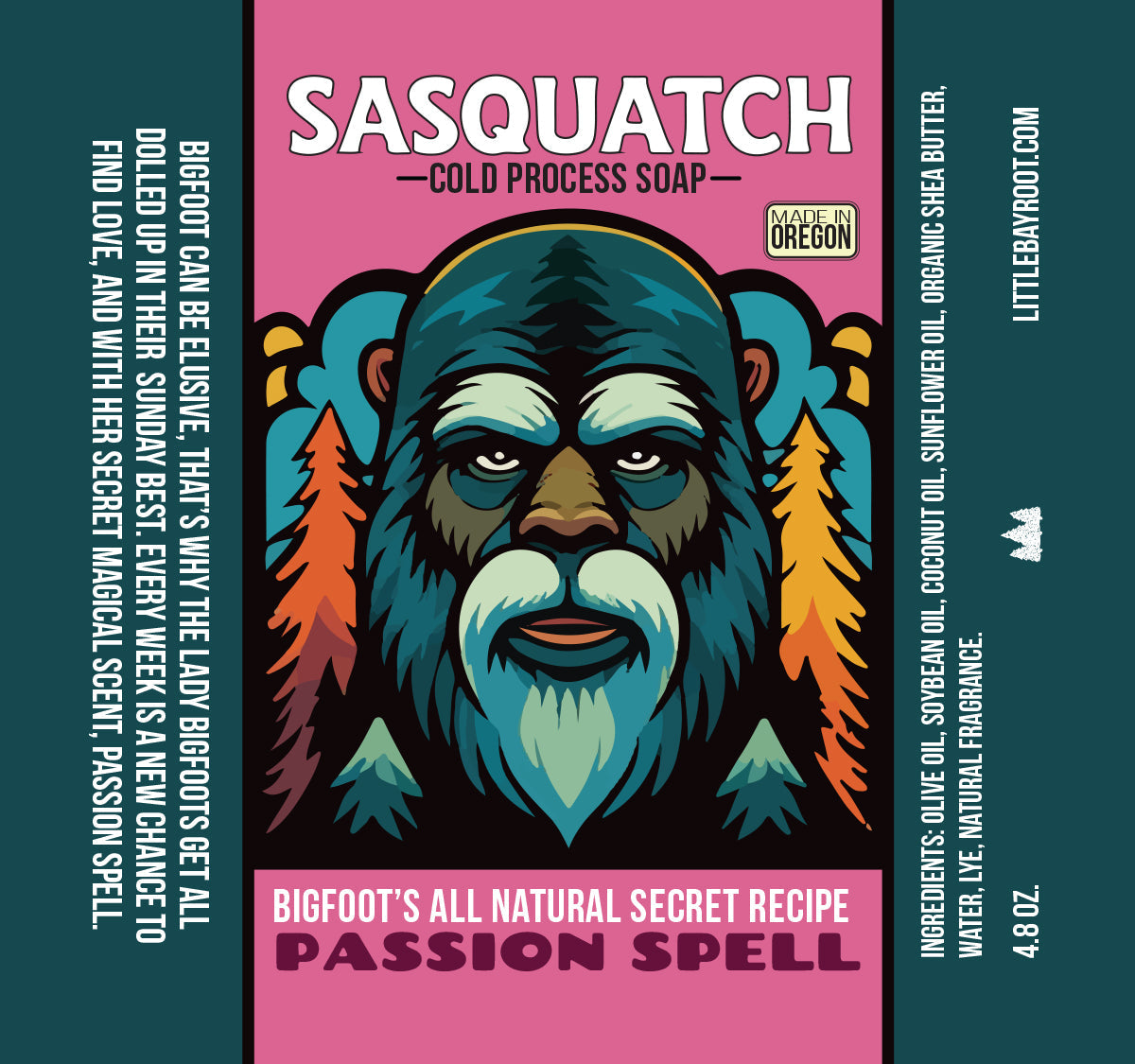 Passion Spell | Natural Bigfoot Soap