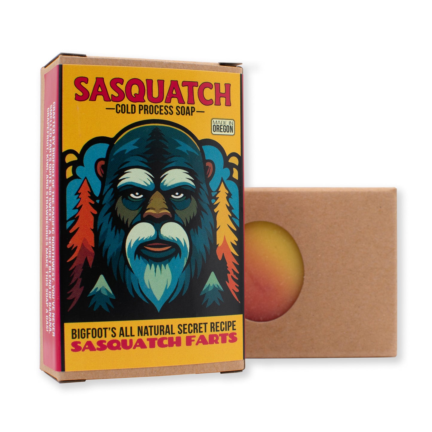 Sasquatch Farts | Natural Bigfoot Themed Soap