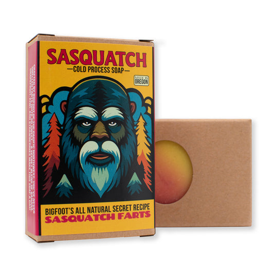 Sasquatch Farts | Natural Bigfoot Themed Soap
