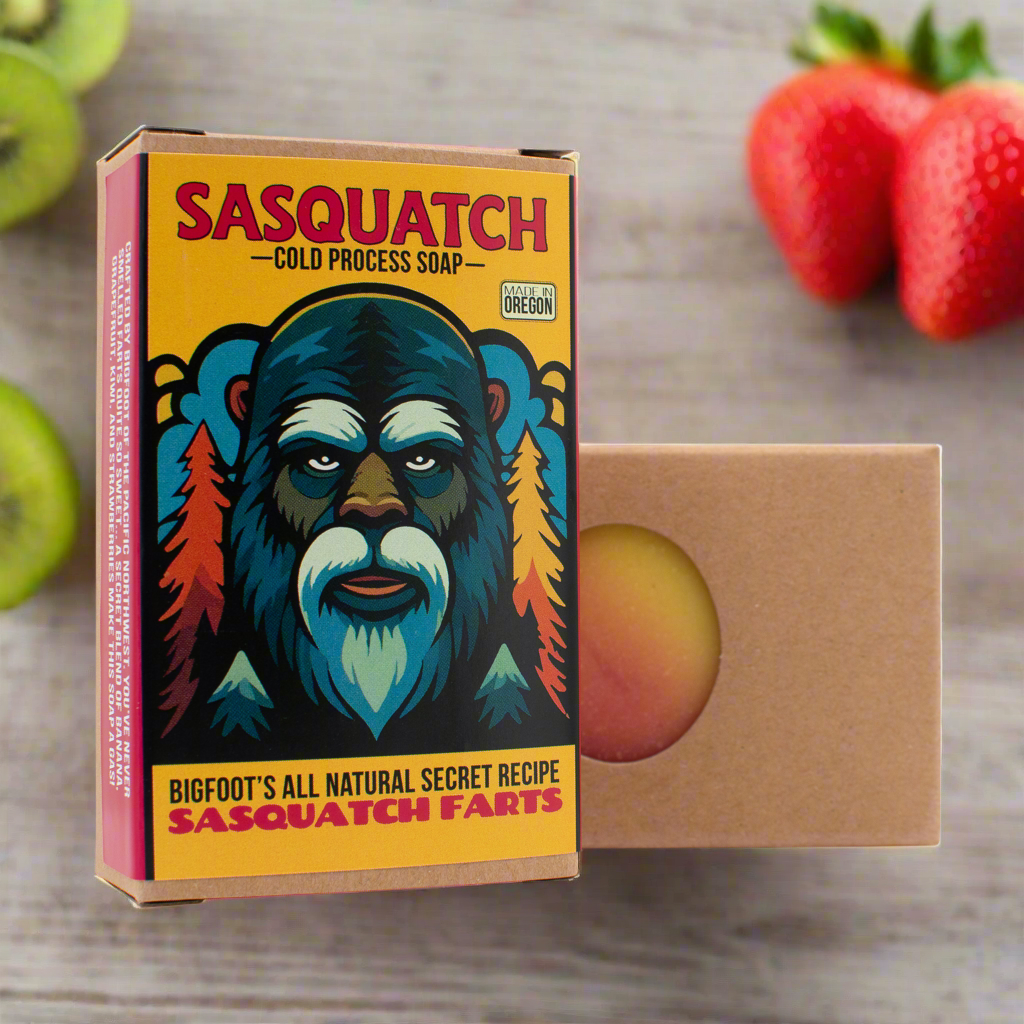 Sasquatch Farts | Natural Bigfoot Themed Soap