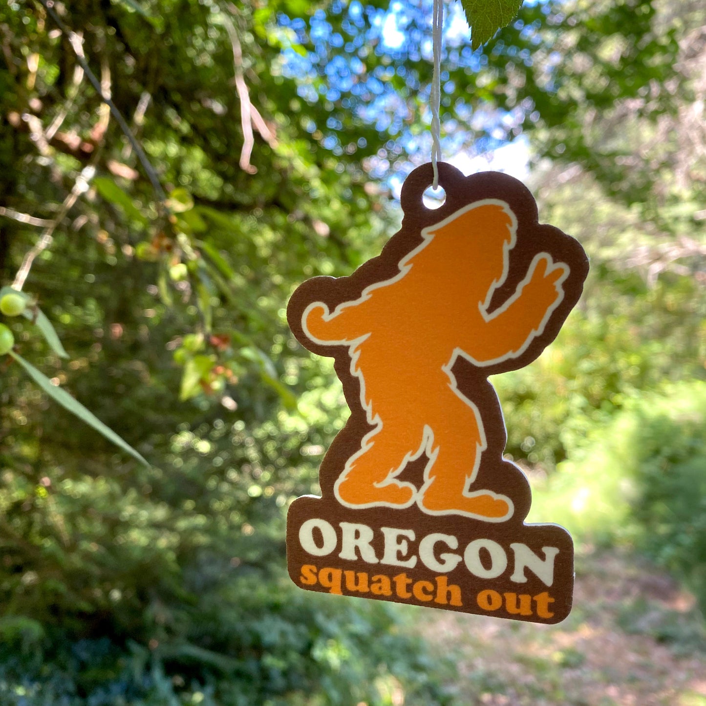 Squatch Out Oregon Air Freshener