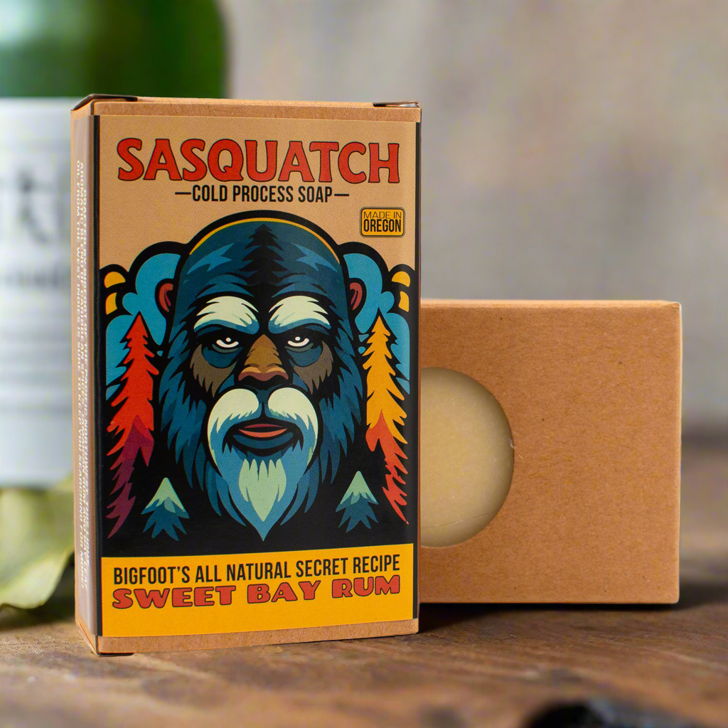 Sweet Bay Rum | Natural Bigfoot Themed Soap