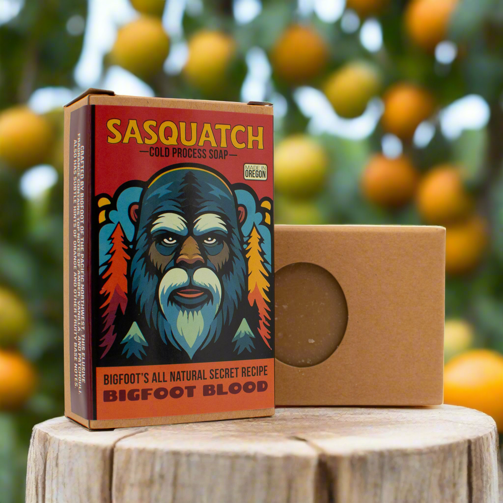 Bigfoot Blood | Natural Bigfoot Themed Soap