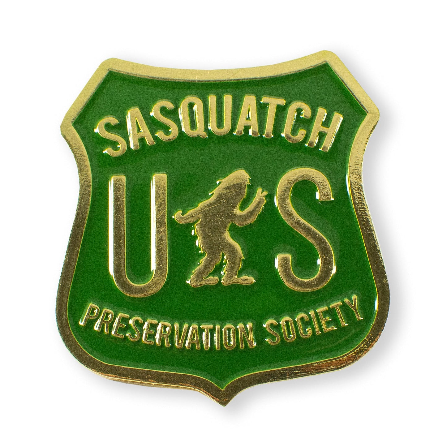 Sasquatch Preservation Society Bigfoot | Enamel Lapel Pin