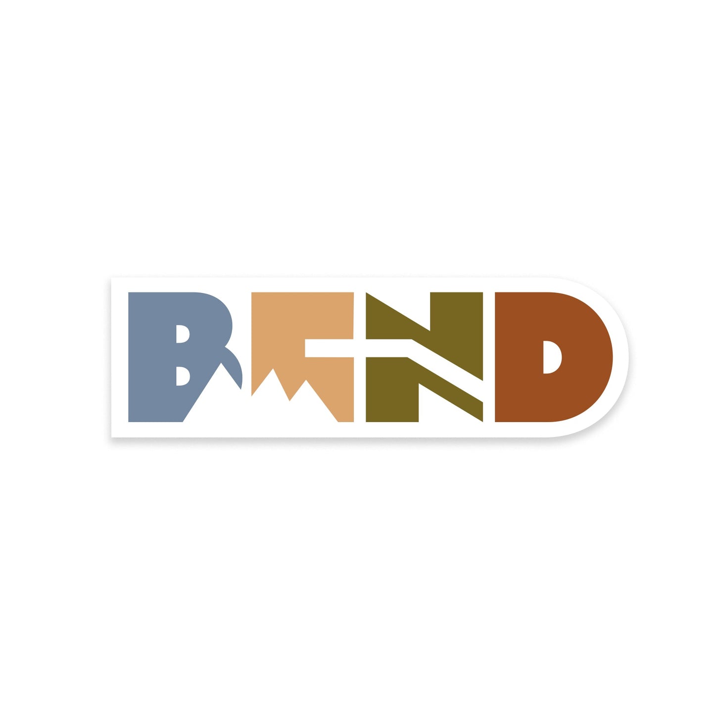 Bend Bend Oregon Sticker