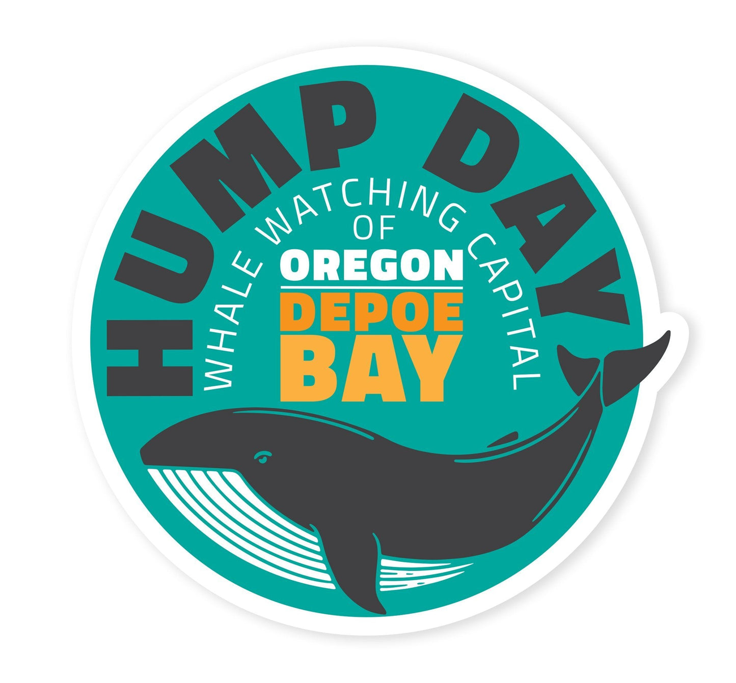 Hump Day Depoe Bay | Sticker