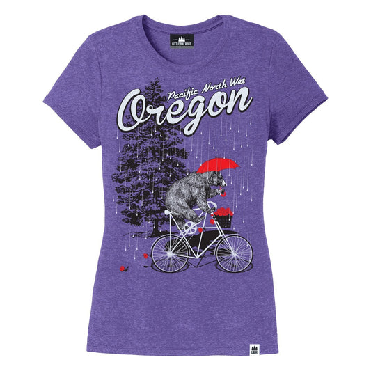 Pacific North Wet Oregon | Women's Crewneck T-Shirt