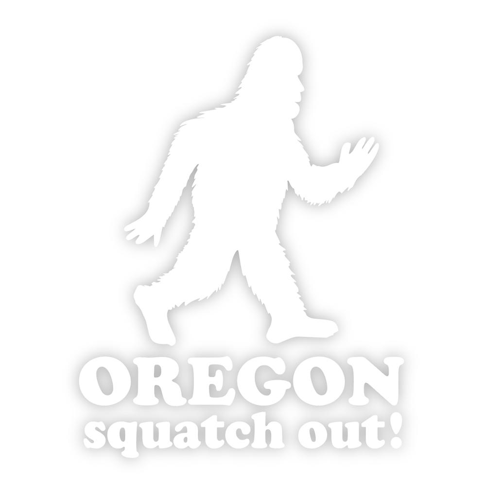 Oregon Squatch Out | Sticker/Decal