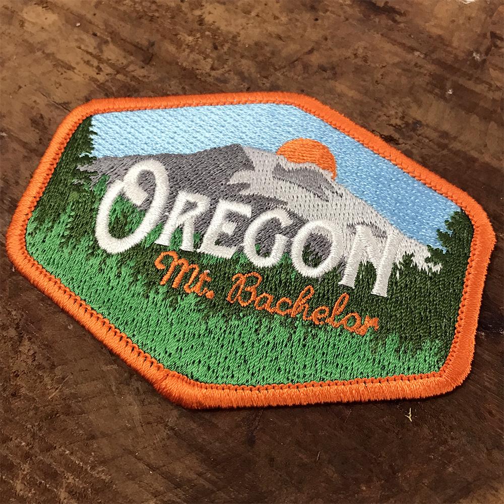 Oregon Mt. Bachelor Vintage | Embroidered Patch