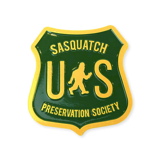 Sasquatch Preservation Society | Enamel Lapel Pin