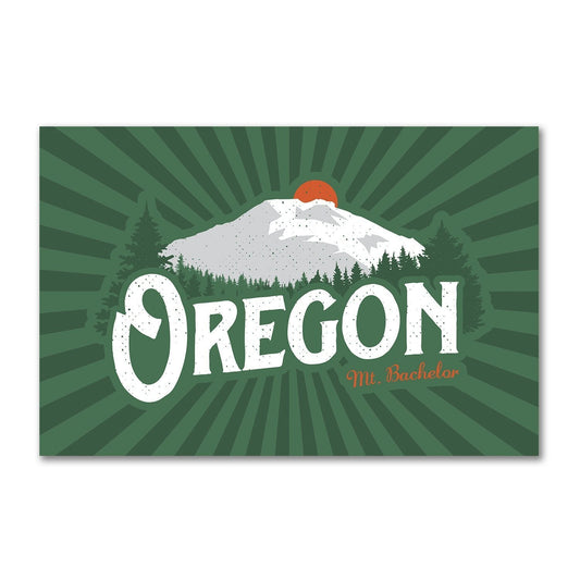 Mt. Bachelor Vintage | Refrigerator Magnet