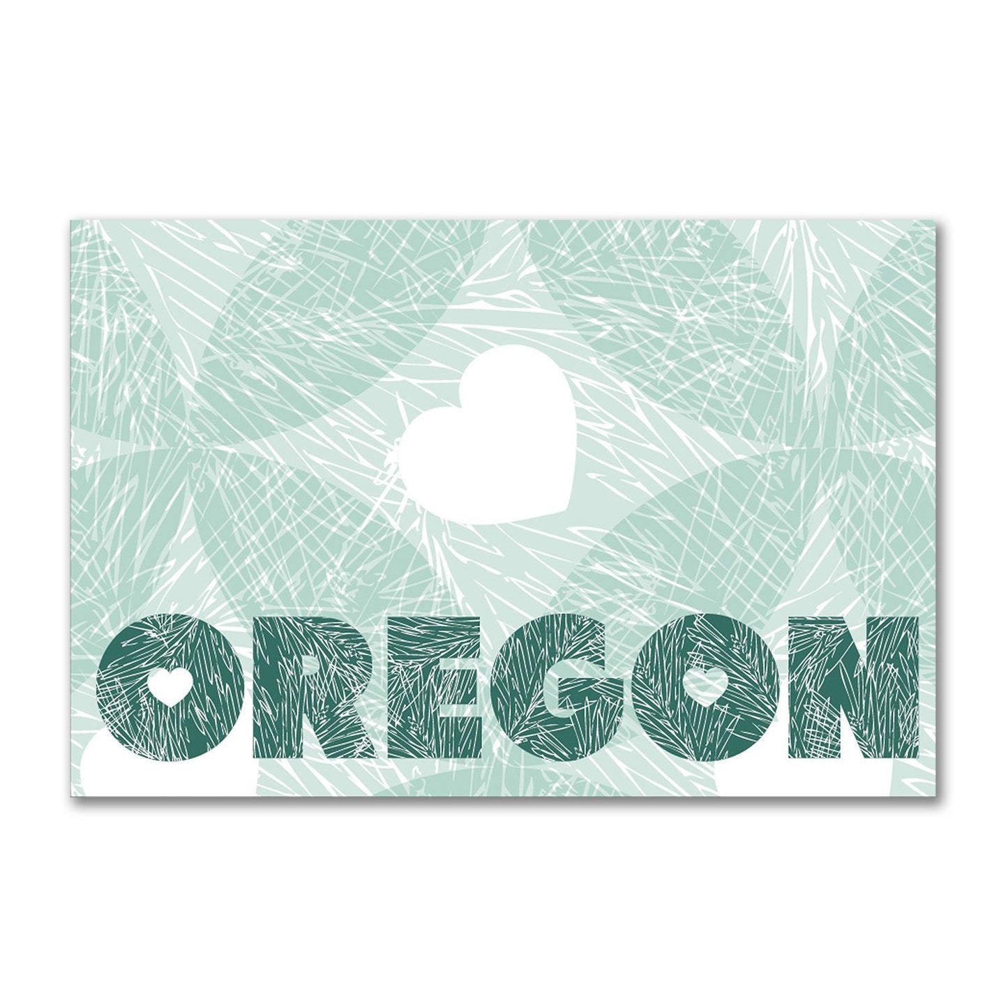 Oregon Fir | Refrigerator Magnet