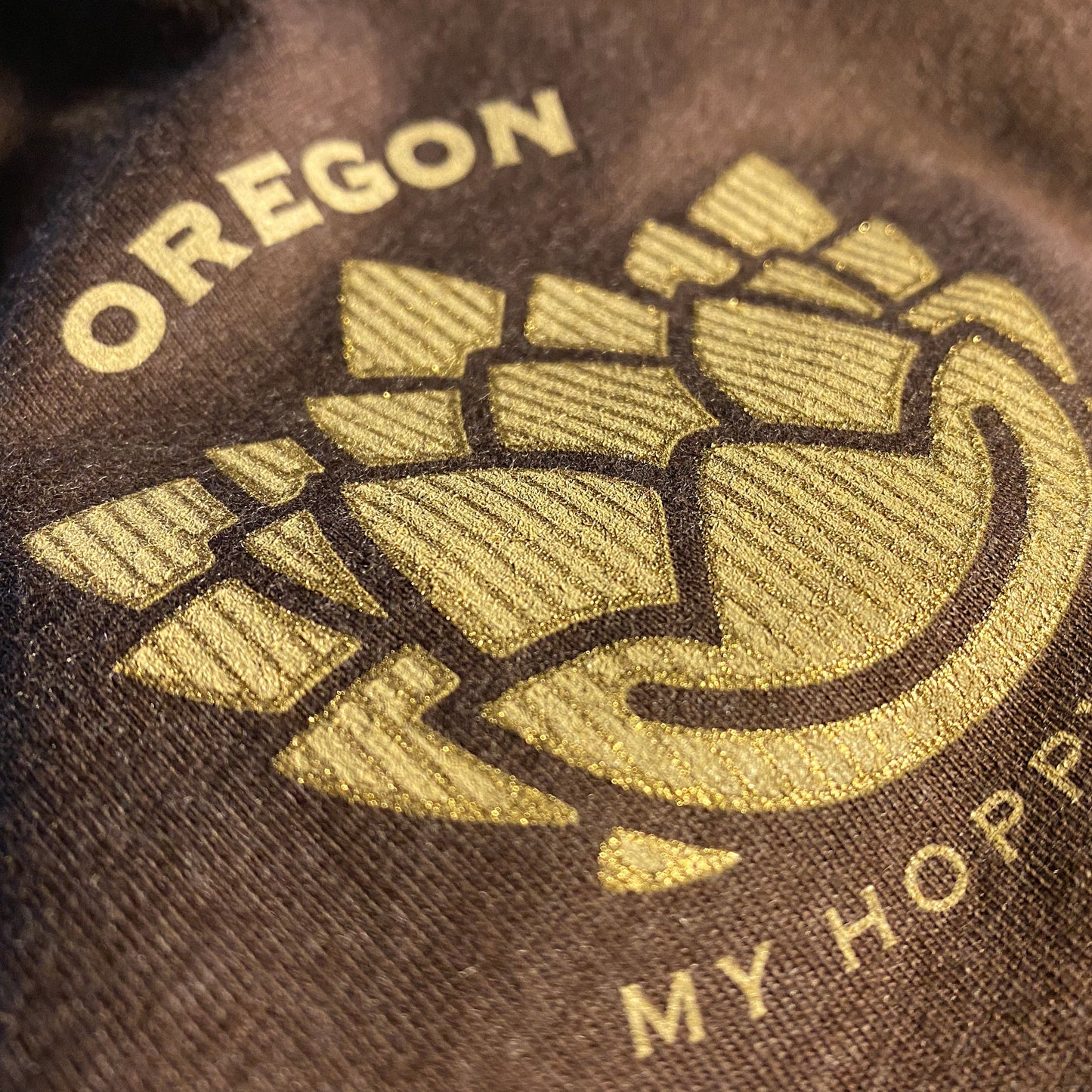 Oregon My Hoppy Place Beer | Adult T-Shirt