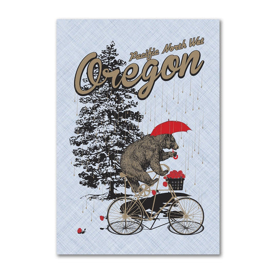 Pacific North Wet Oregon | Refrigerator Magnet