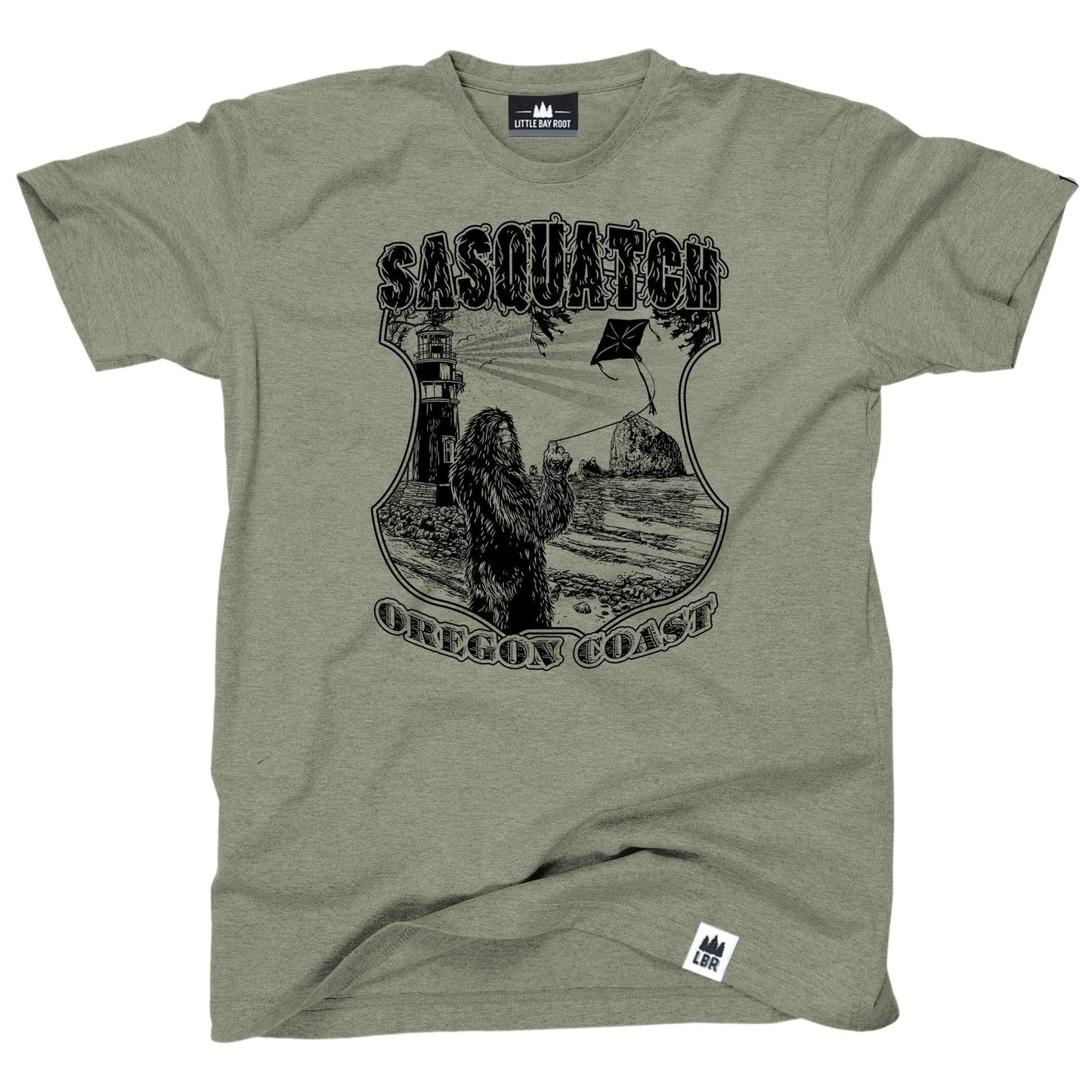 Sasquatch Oregon Coast Bigfoot | Adult T-Shirt