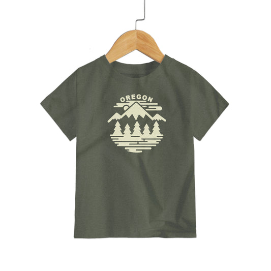 Oregon Fifty Ranges | Youth T-Shirt