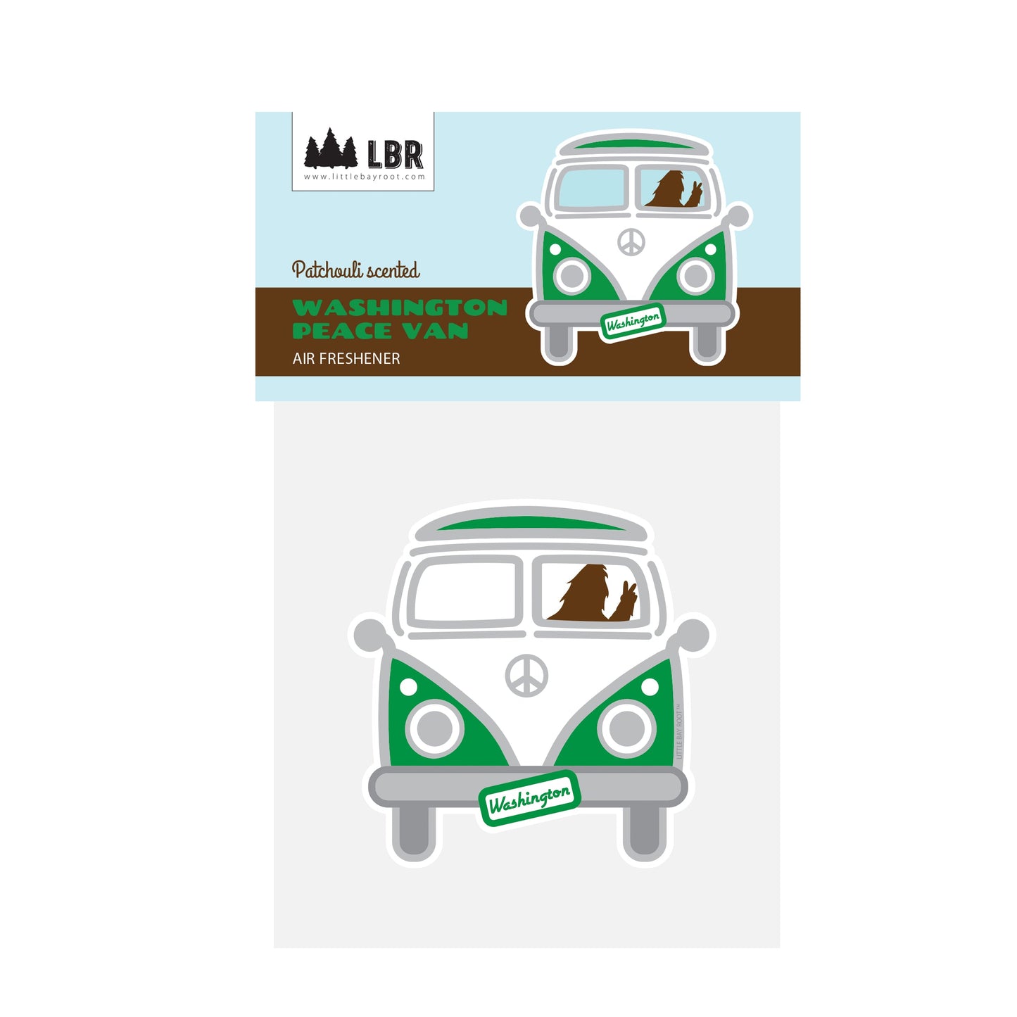 Washington Peace Van | Patchouli Scented Air Freshener