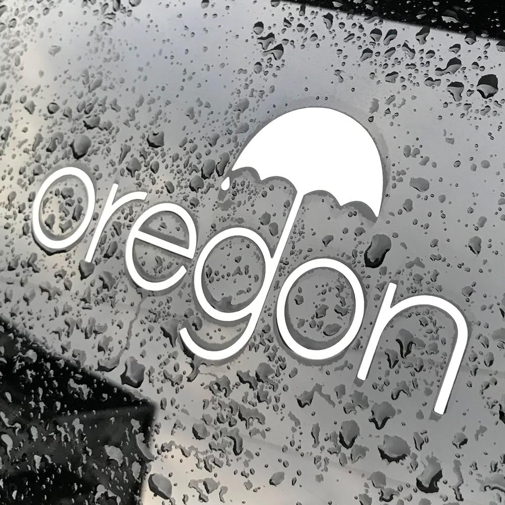 Oregon Umbrella | Vinyl Decal