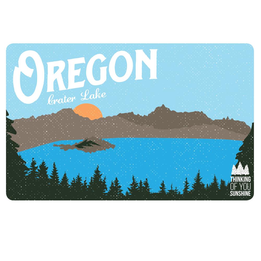 Oregon Crater Lake Vintage | Postcard 3 Pack