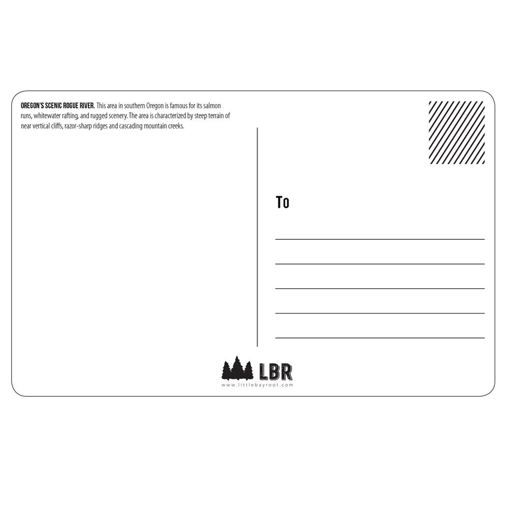 Oregon Rogue River Vintage | Postcard 3 Pack
