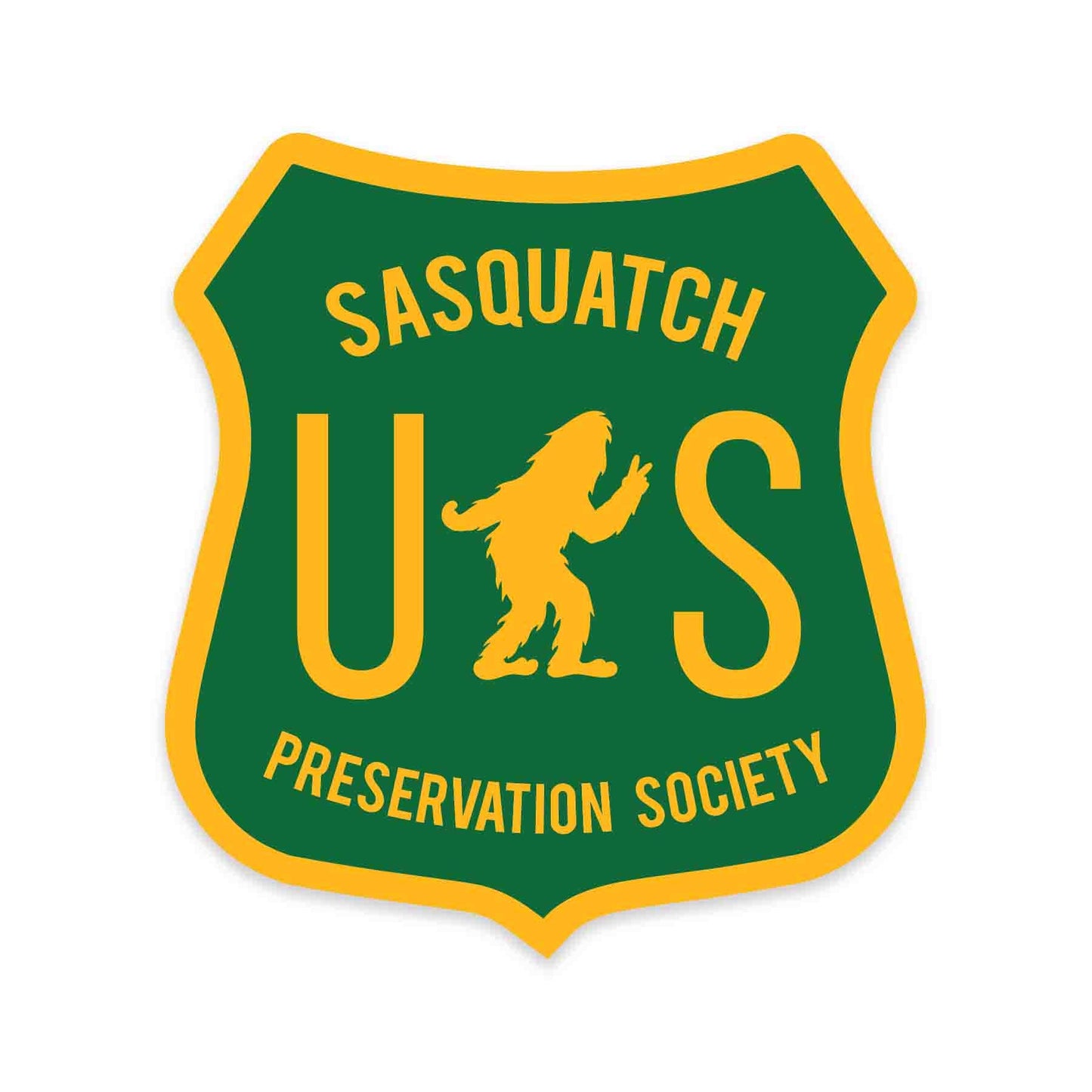 Sasquatch Preservation Society Bigfoot | Vinyl Sticker