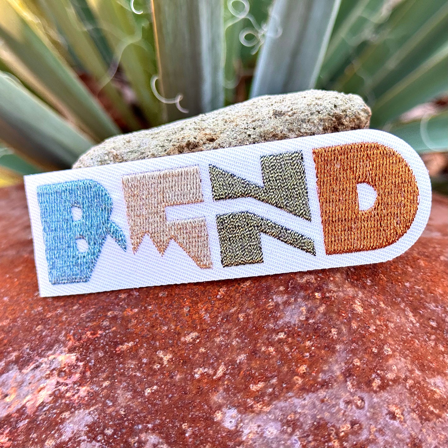 Bend Bend Oregon | Iron-on Embroidered Patch