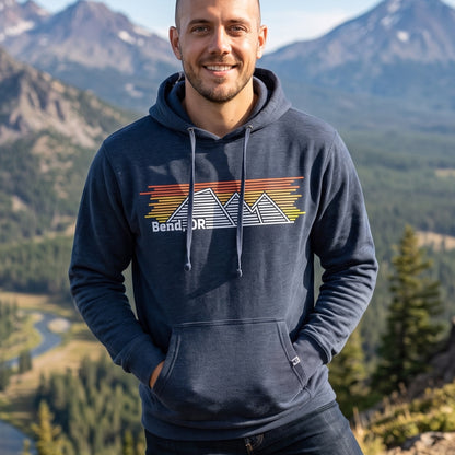 Bend Oregon Horizons | Unisex Pullover Hoodie