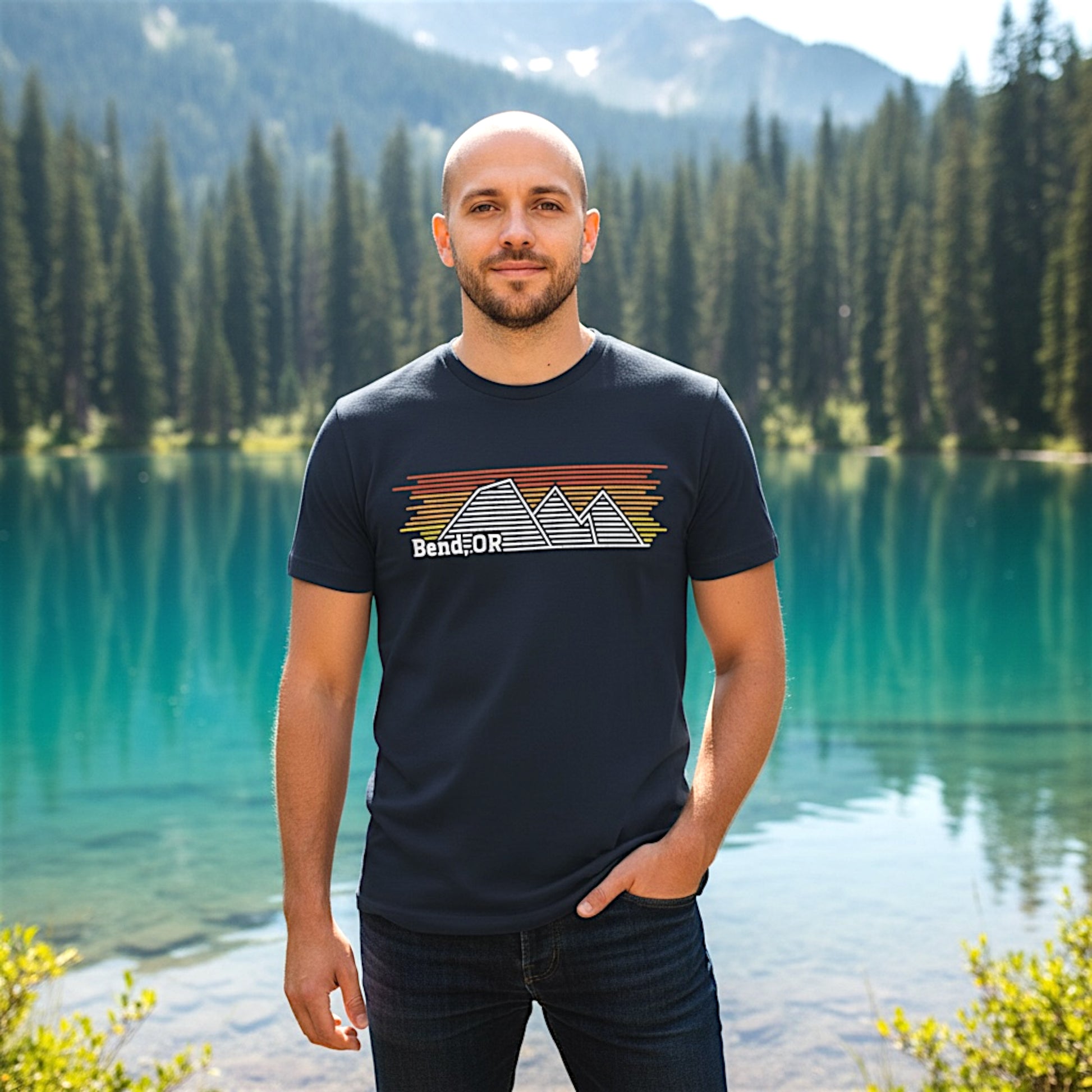 Bend Oregon Horizons | Adult T-Shirt