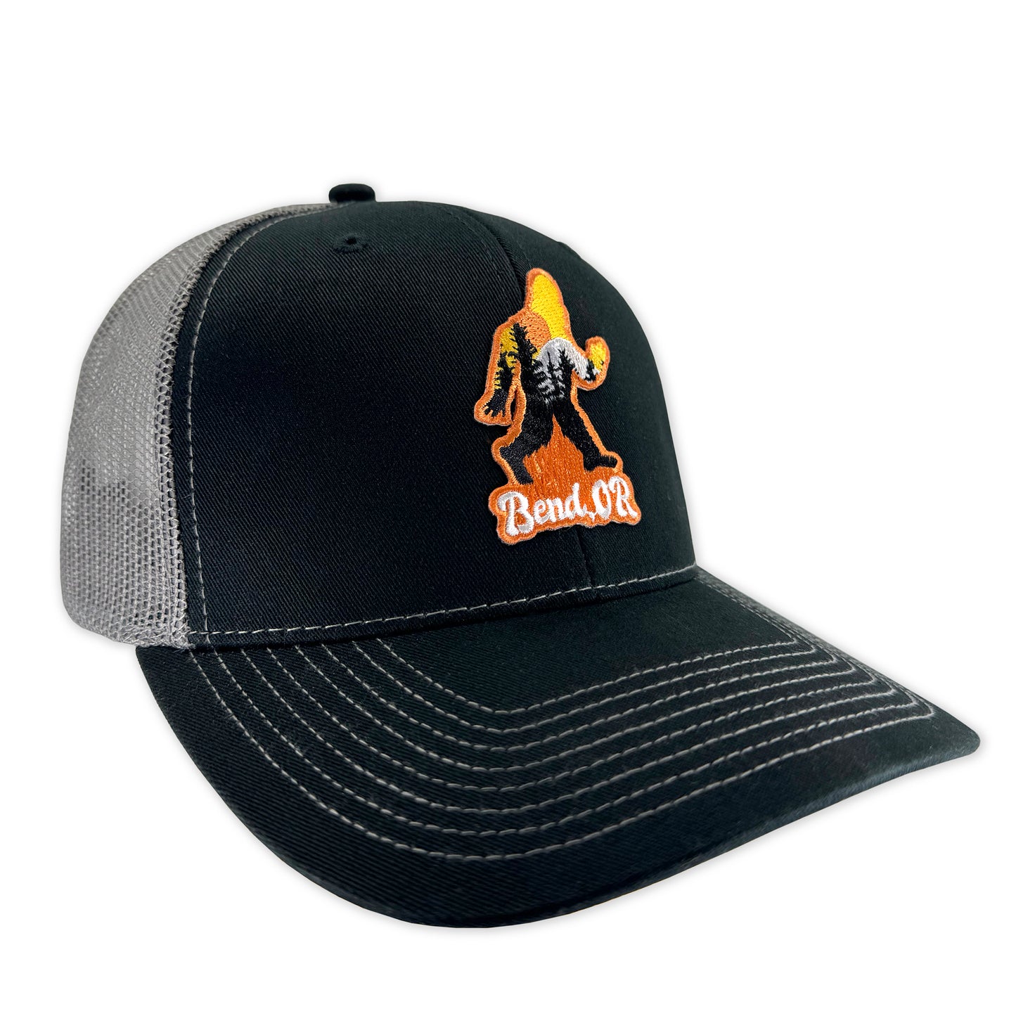 Bend Sasquatch Curved bill snapback hat