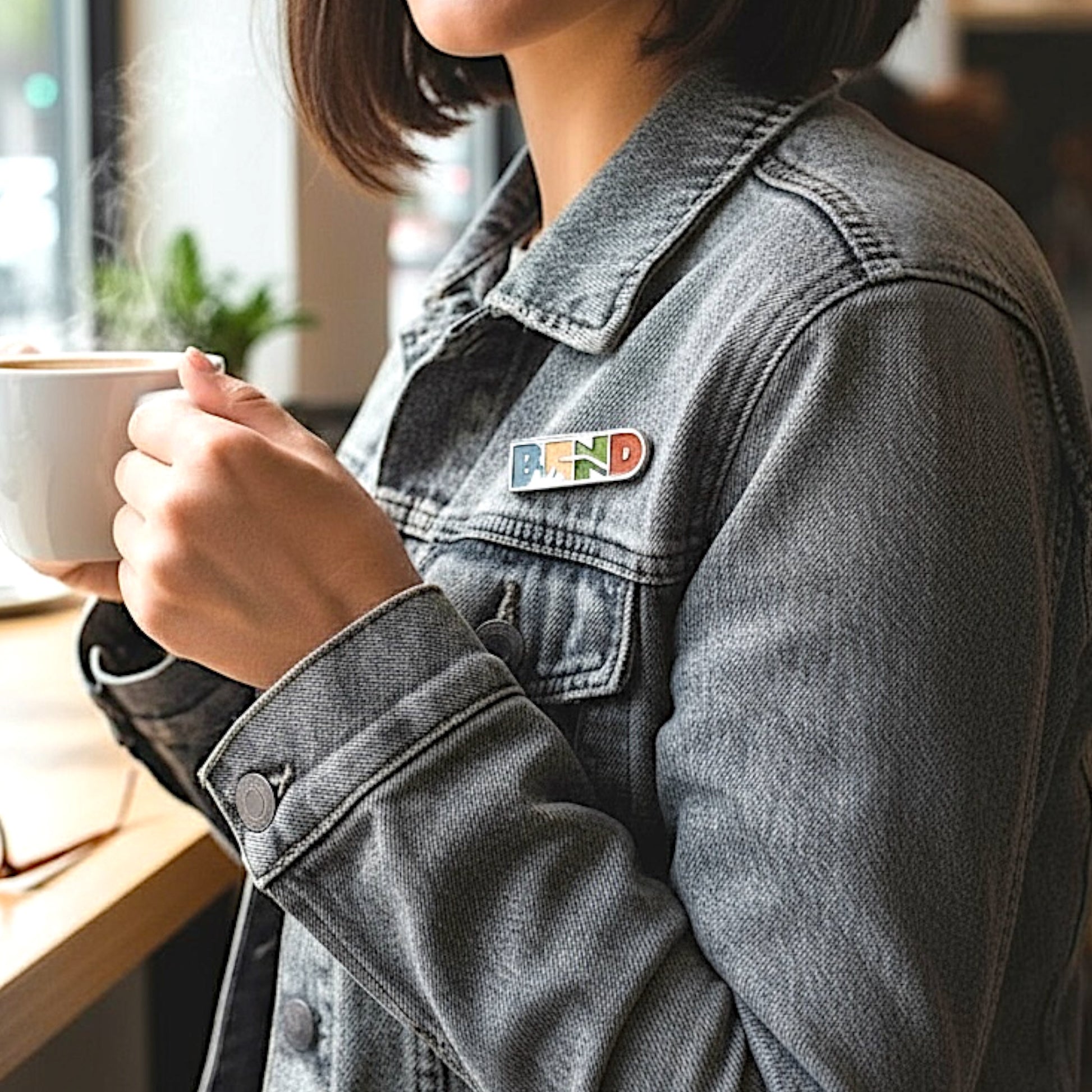 Bend Bend Oregon | Enamel Lapel Pin