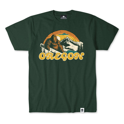 Oregon Cascade Squatch Adult T-shirt