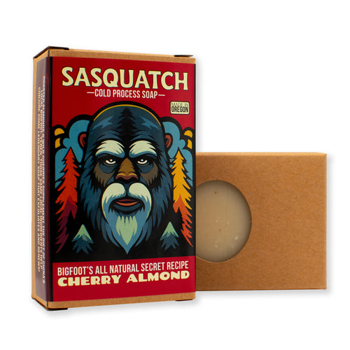 Cherry Almond | Natural Bigfoot Soap