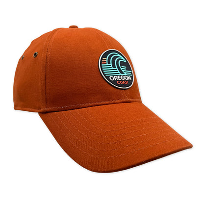 Oregon Coast Surf Ocean Waves | Curved Bill Baseball Hat