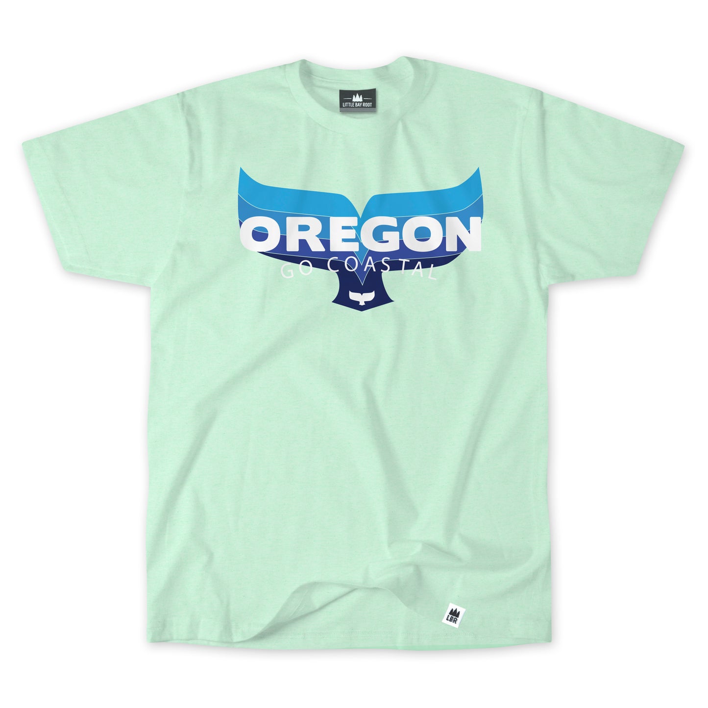 Oregon Go Coastal Whale Tail | Adult T-Shirt