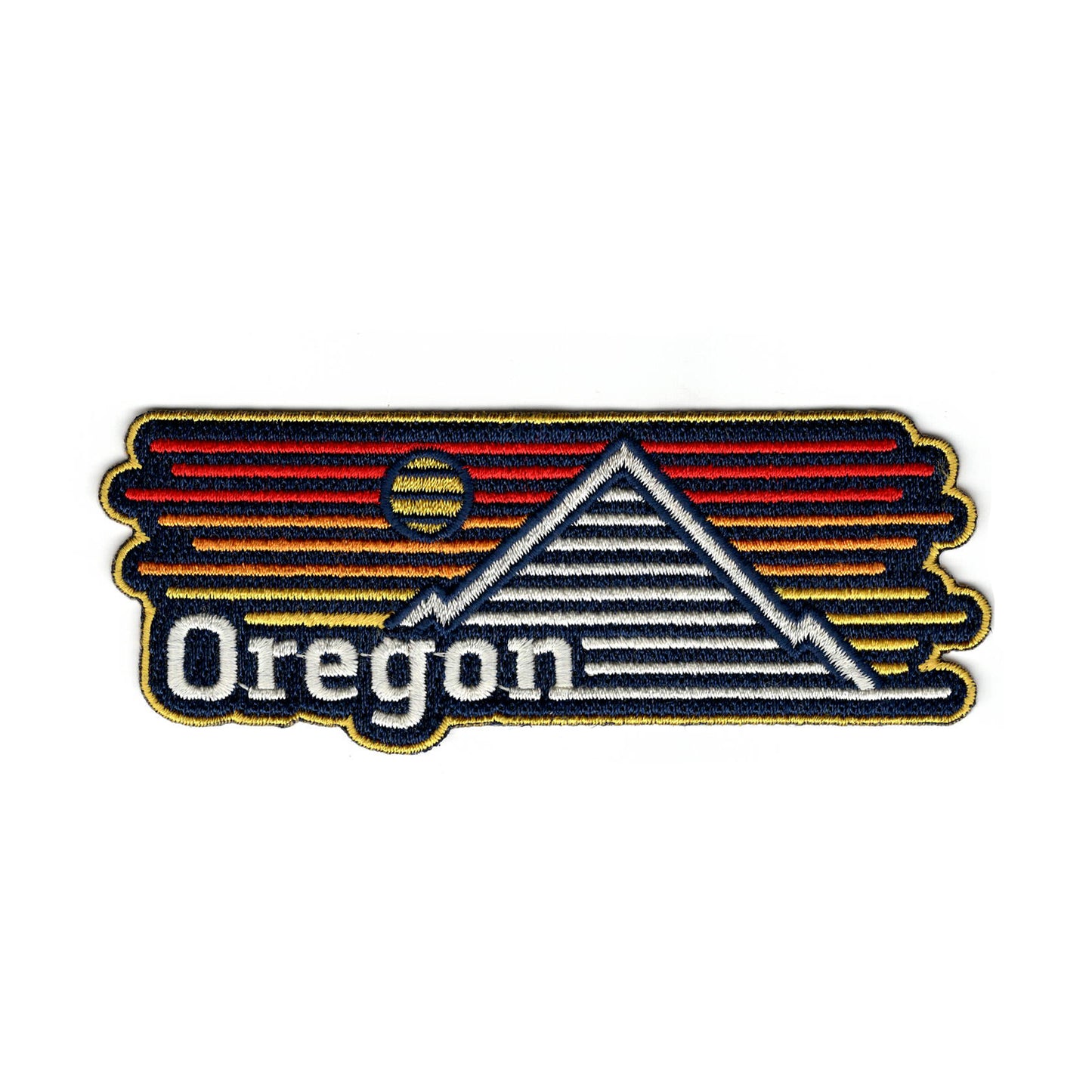 Oregon Horizons | Iron-on Embroidered Patch