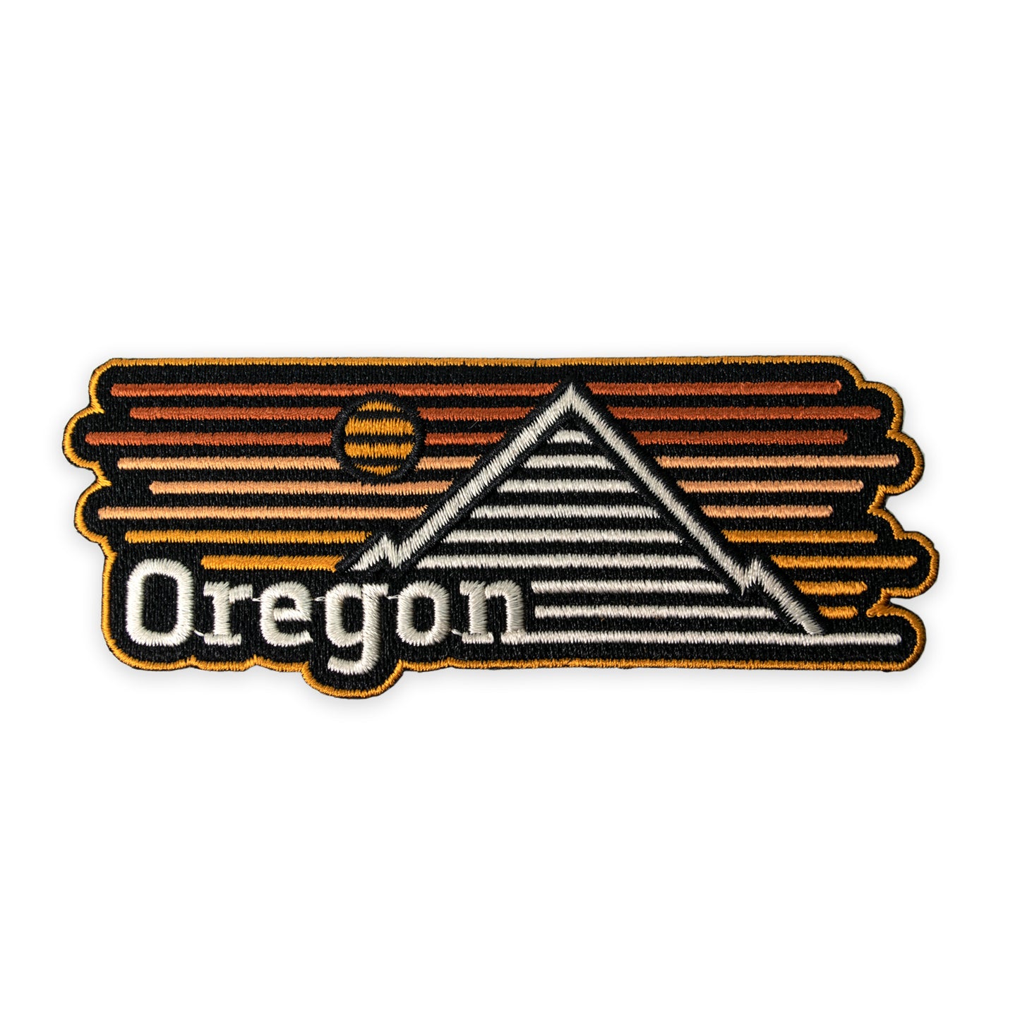 Oregon Horizons | Iron-on Embroidered Patch