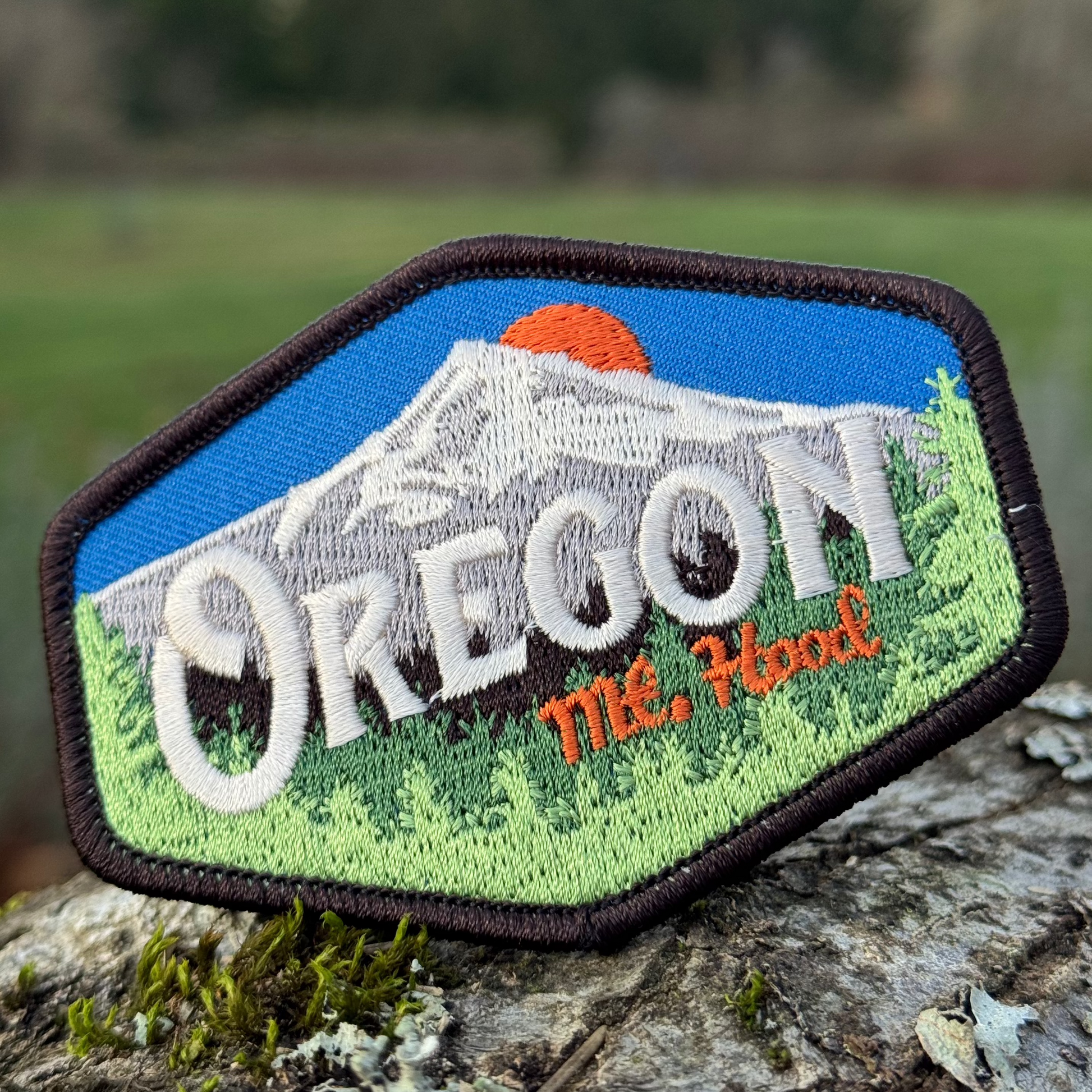 Oregon Mt Hood Vintage | Iron-on Embroidered Patch