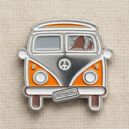 Oregon Peace Bigfoot VW Van | Enamel Lapel Pin