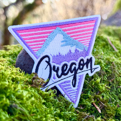 Oregon Vice Miami Style | Iron-on Embroidered Patch