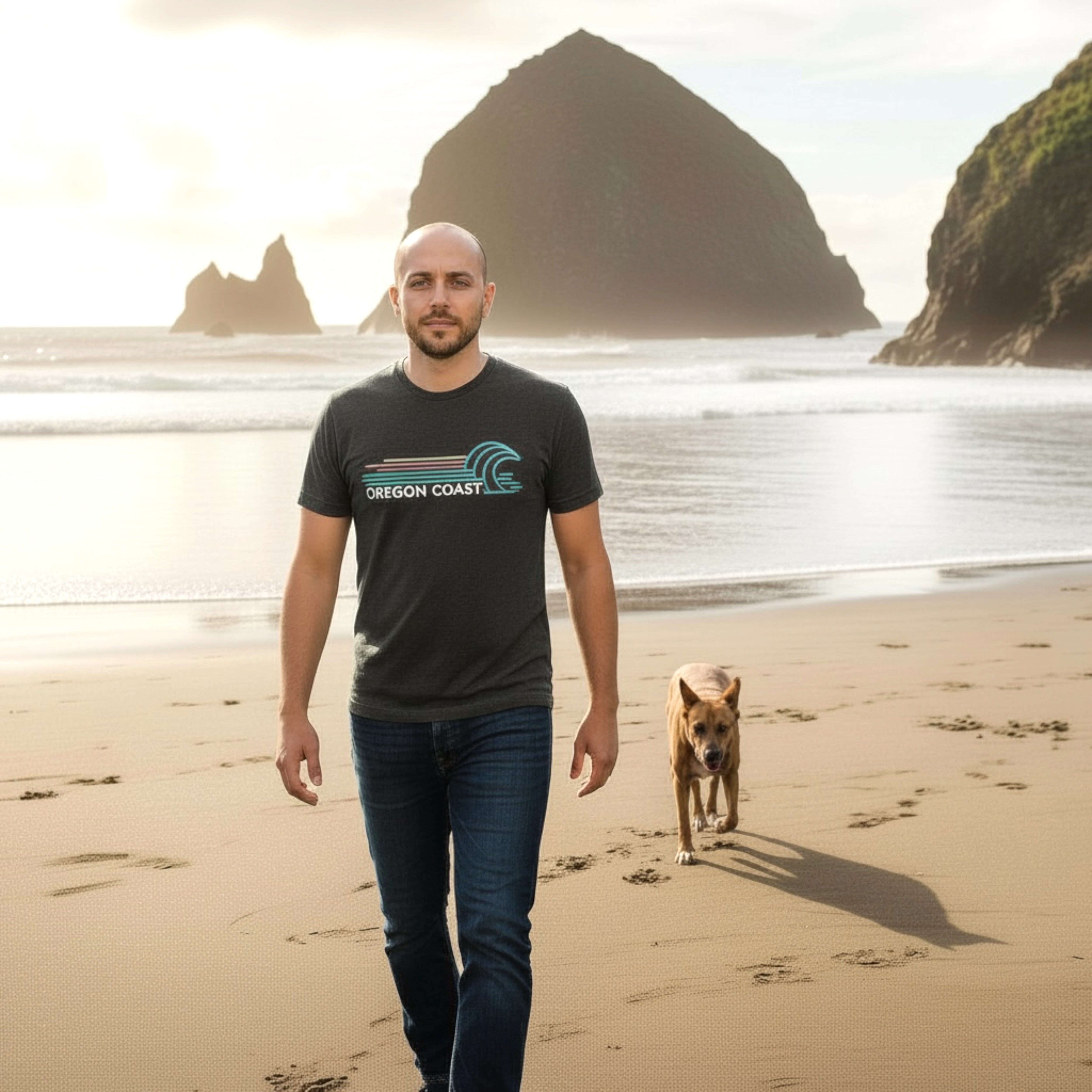 Oregon Coast Surf T-Shirt – Little Bay Root
