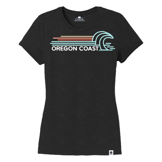 Oregon Coast Surf Women's Crewneck T-Shirt