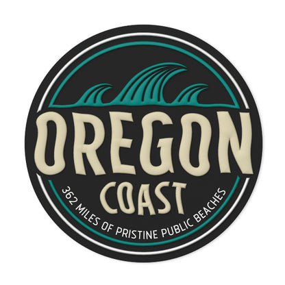 Oregon Coast Waves | PVC Refrigerator Magnet