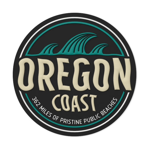 Oregon Coast Waves | PVC Refrigerator Magnet
