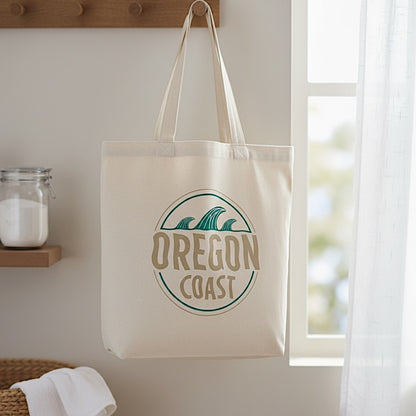 Oregon Coast Waves | Market Tote Bag