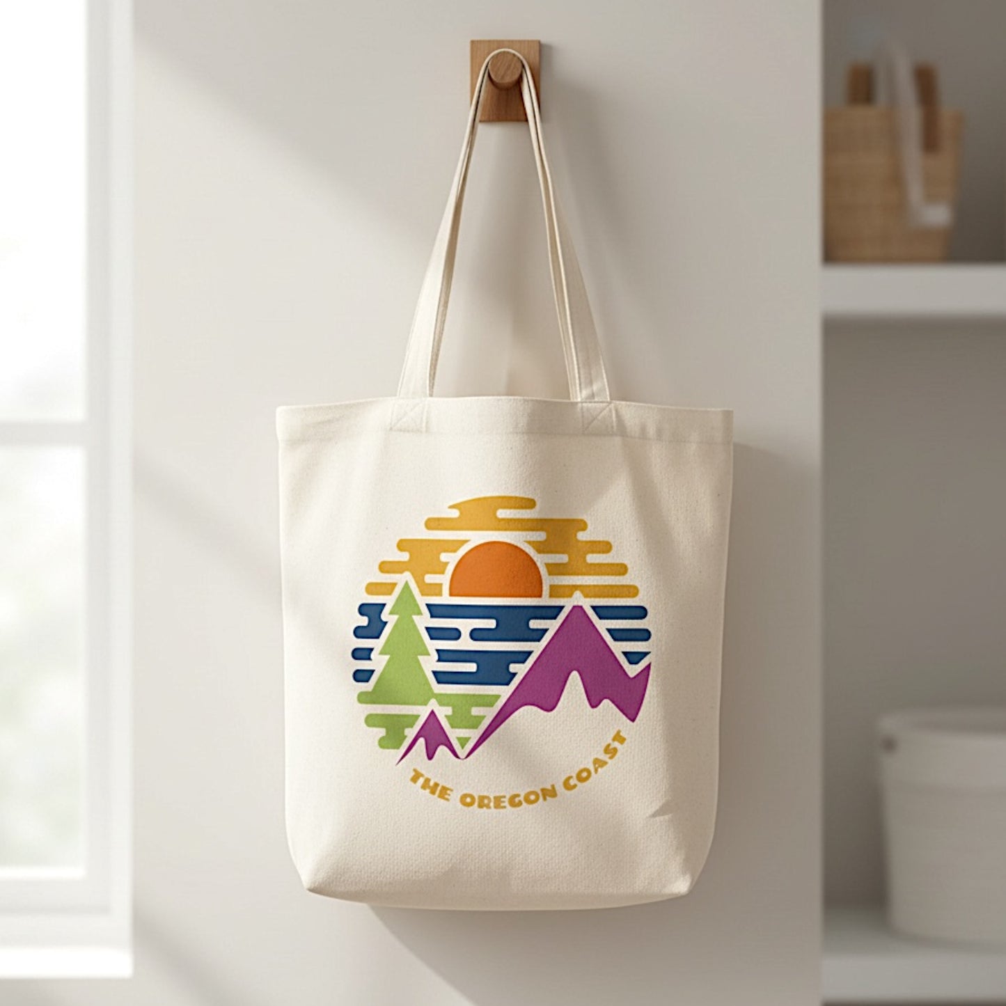 Oregon Coast Wayside | Market Tote Bag