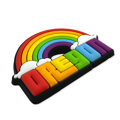 Oregon Dreaming Rainbow PVC | Refrigerator Magnet